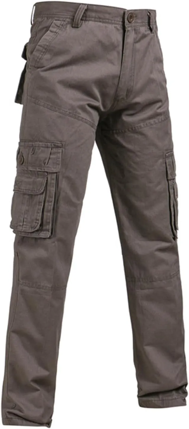 FZVYD Mens Dress Pants Stretch Mens Joggers Cargo Pants Fashion Casual Sweatpants Work Pants Drawstring Loose Trousers