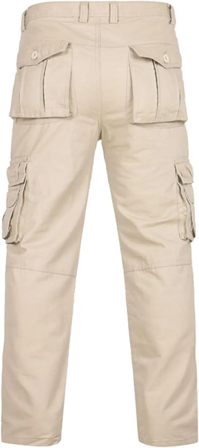 FZVYD Mens Dress Pants Stretch Mens Joggers Cargo Pants Fashion Casual Sweatpants Work Pants Drawstring Loose Trousers
