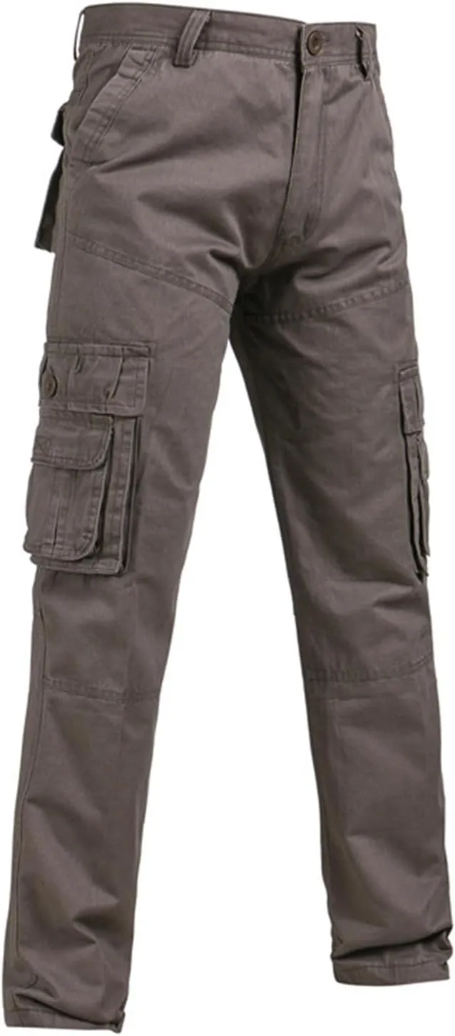 FZVYD Mens Dress Pants Stretch Mens Joggers Cargo Pants Fashion Casual Sweatpants Work Pants Drawstring Loose Trousers