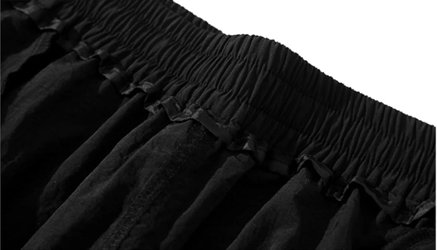 FZVYD Mens Elastic Waist Pants for Seniors Joggers Cargo Pants Fashion Casual Sweatpants Work Pants Drawstring Trousers
