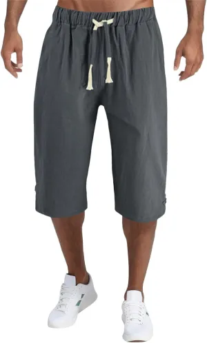 FZVYD Mens Pants Slim Fit Joggers Cargo Pants Fashion Casual Sweatpants Work Pants Drawstring Loose Trousers with Pockets