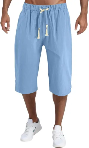 FZVYD Mens Pants Slim Fit Joggers Cargo Pants Fashion Casual Sweatpants Work Pants Drawstring Loose Trousers with Pockets