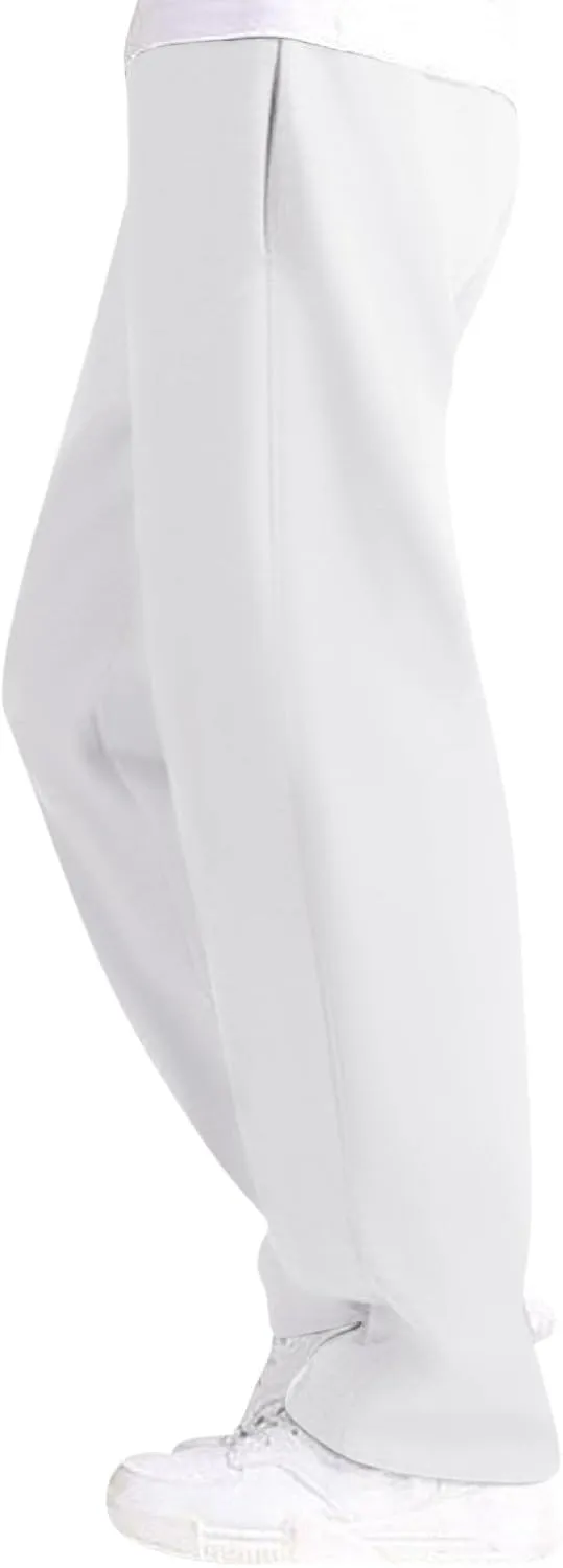 FZVYD Mens Sweatpants Pants Casual Jogging Sports Elastic Lightweight Wide Leg Long Straight Lounge Trousers with Pockets