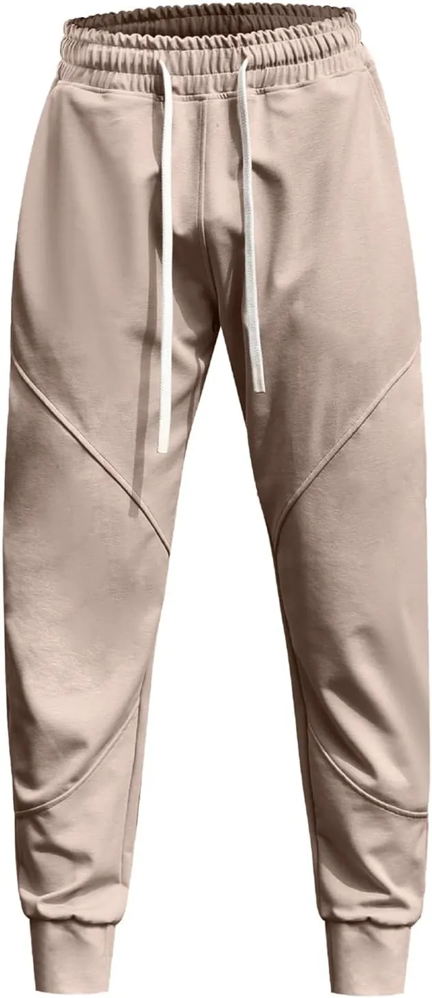 FZVYD Navy Pants Men Mens Joggers Cargo Pants Fashion Casual Sweatpants Work Pants Drawstring Loose Trousers with Pockets