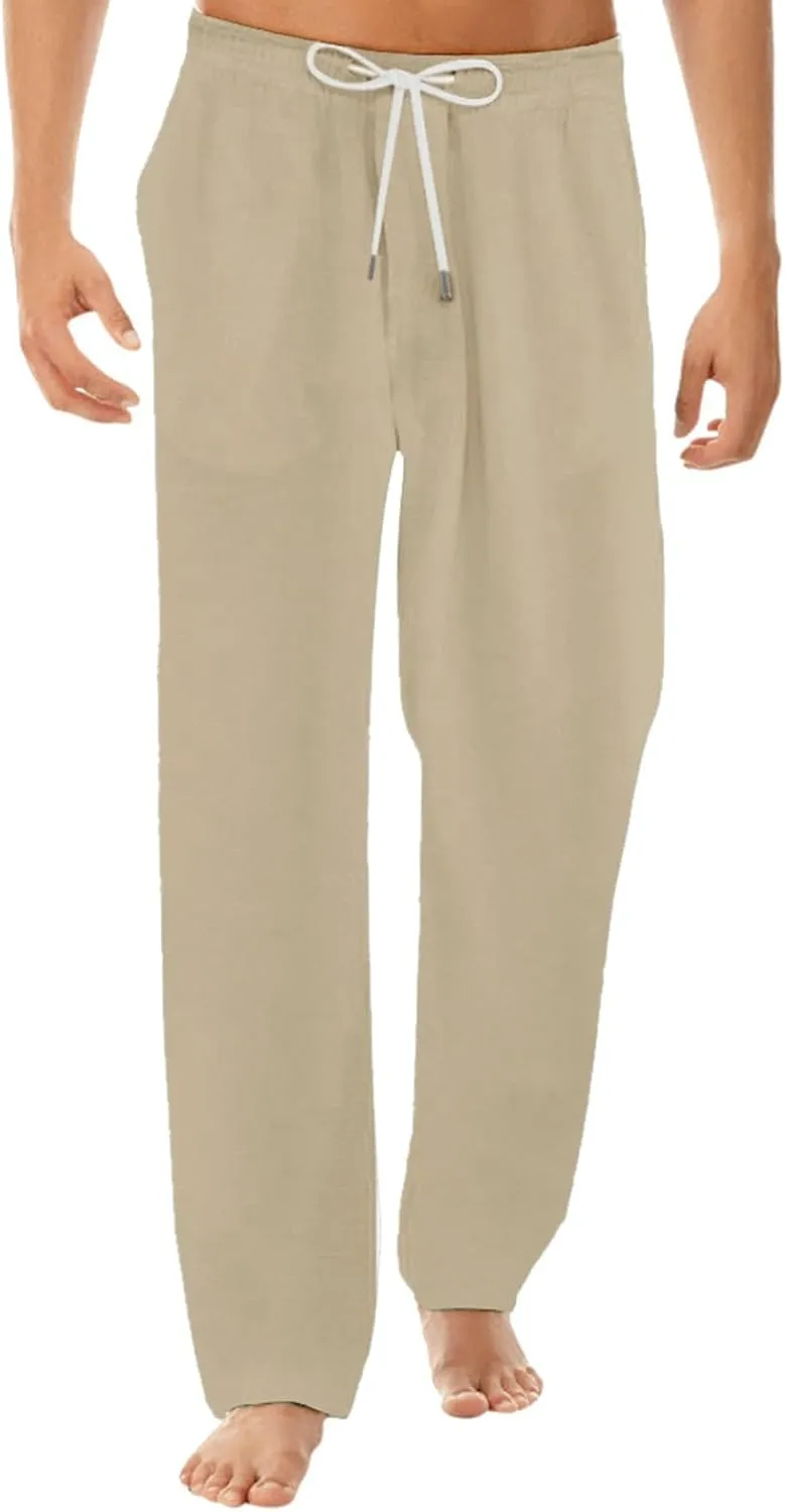 FZVYD Stretch Dress Pants Joggers Cargo Pants Fashion Casual Sweatpants Work Pants Drawstring Loose Trousers with Pockets