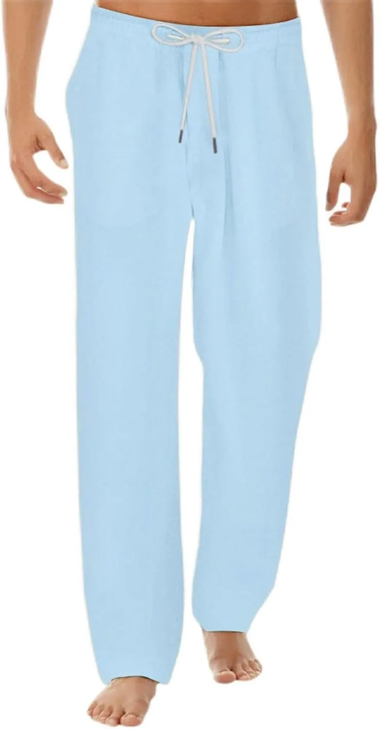 FZVYD Stretch Dress Pants Joggers Cargo Pants Fashion Casual Sweatpants Work Pants Drawstring Loose Trousers with Pockets