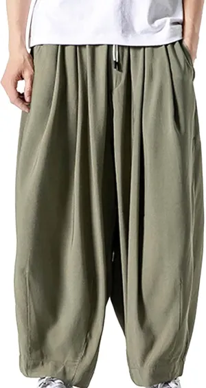 FZVYD Tapered Dress Pants Men Mens Joggers Cargo Pants Fashion Casual Sweatpants Work Pants Drawstring Loose Trousers Pockets
