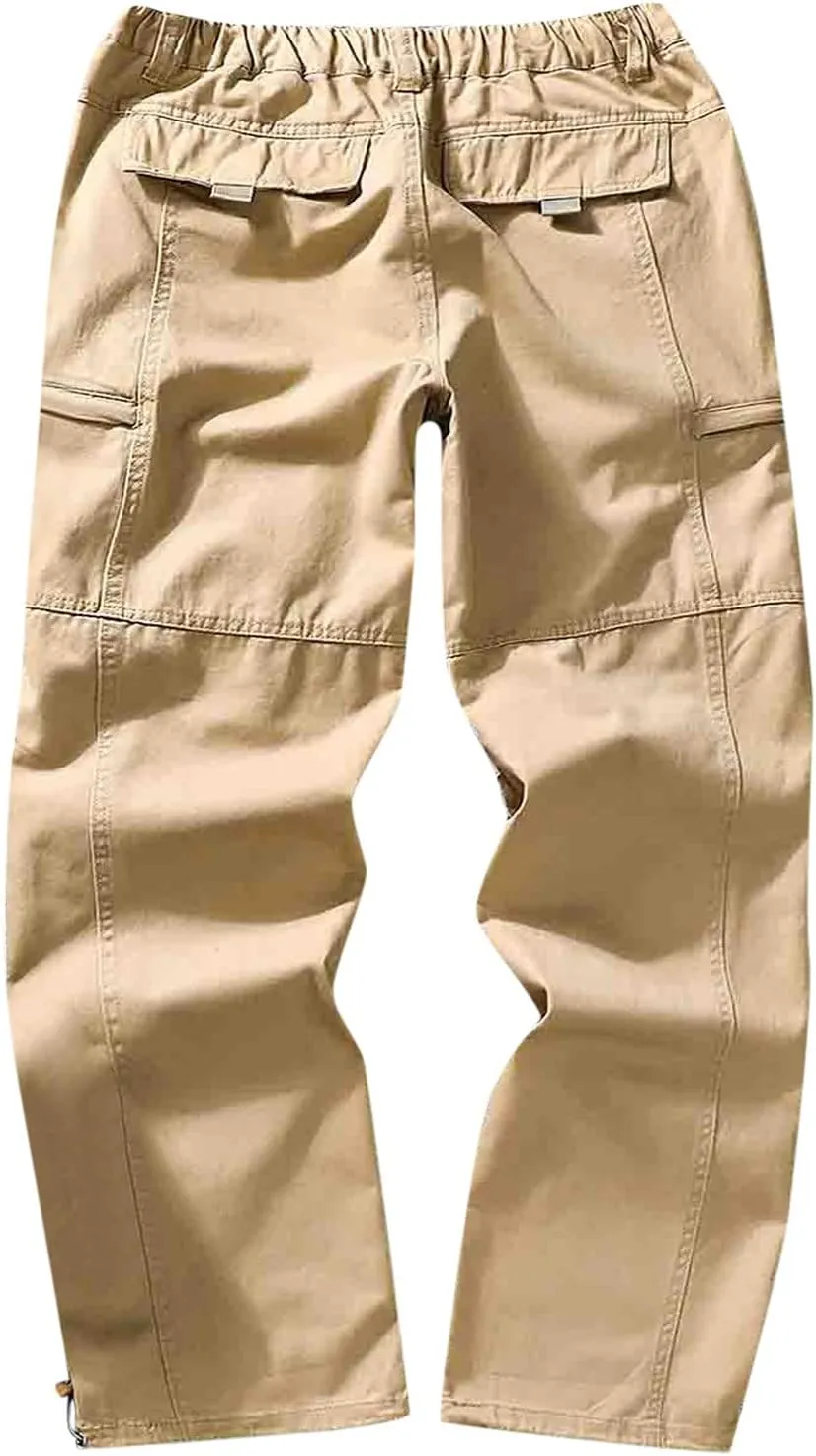 GIERIDUC Men's Wide Leg Flare Sweatpants Wide Leg Corduroy Pants for Men Running Tights with Pocket Breathable Workout Pants