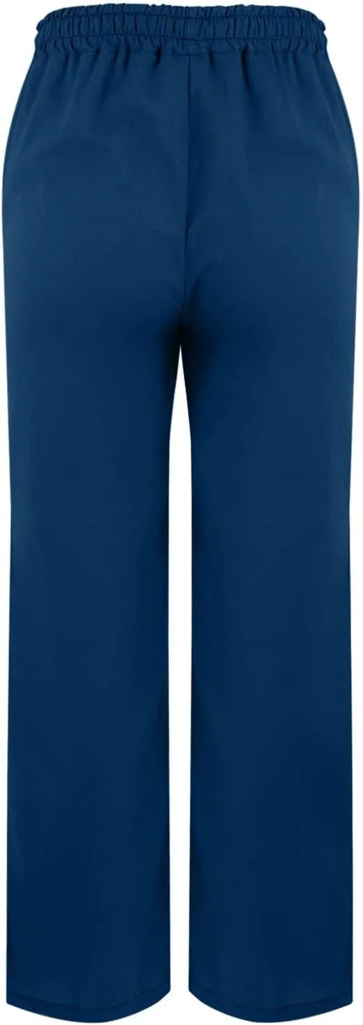 GIERIDUC Women Linen Pants Drawstring High Waist Wide Leg Casual Pants Lightweight Lounge Beach Summer Pants with Pockets