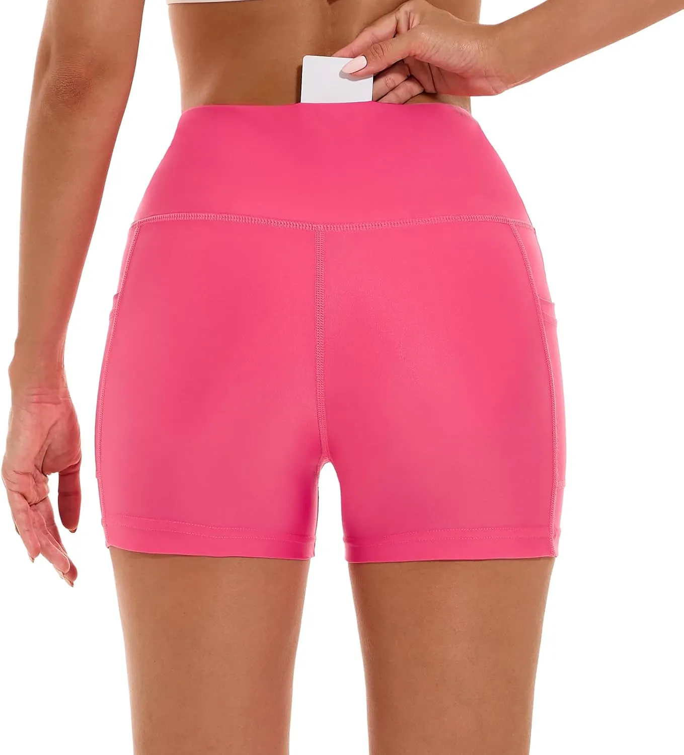 HODOSPORTS Women's 3''/5''/7''/9'' Swim Shorts UPF 50  High Waisted Board Shorts with Pockets Liner Quick Dry Swimsuit Bottom