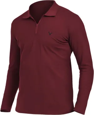 KUYIGO Men's Short&Long Sleeve Polo Shirts Casual Slim Fit Business Fashion Tops Golf Tennis T-Shirt