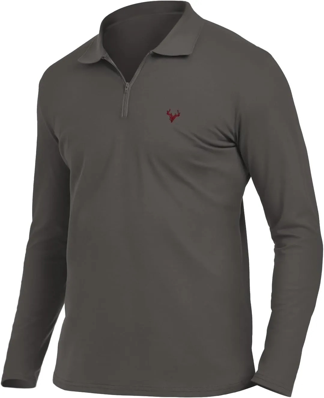 KUYIGO Men's Short&Long Sleeve Polo Shirts Casual Slim Fit Business Fashion Tops Golf Tennis T-Shirt