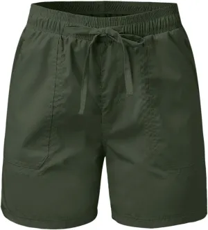 LCMTWX Khaki Women's Athletic Hiking Quick Shorts