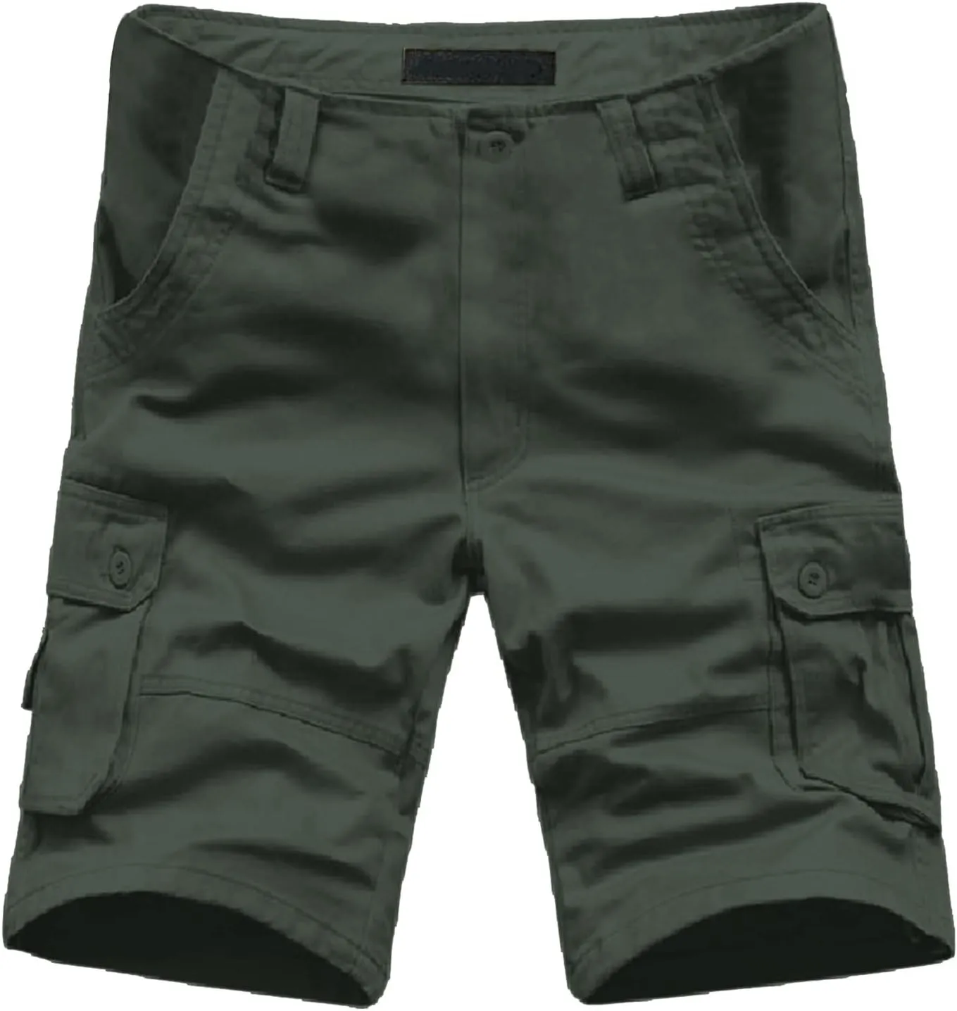 LCMTWX Men's Cargo Shorts 2024 Elastic Waist Drawstring Summer Casual Hiking Shorts Jogger Sweat Shorts with Multi Pockets