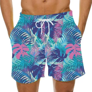Linen Short Leisure and Fitness Sports Plus Size Five Quick Drying Beach Pants Shorts Green Mens Shorts Mens Swim
