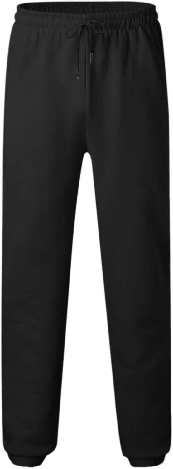 Mens Autumn and Winter High Street Fashion Leisure Pants Loose Sports Running Trousers Solid Color Lace Up Joggers