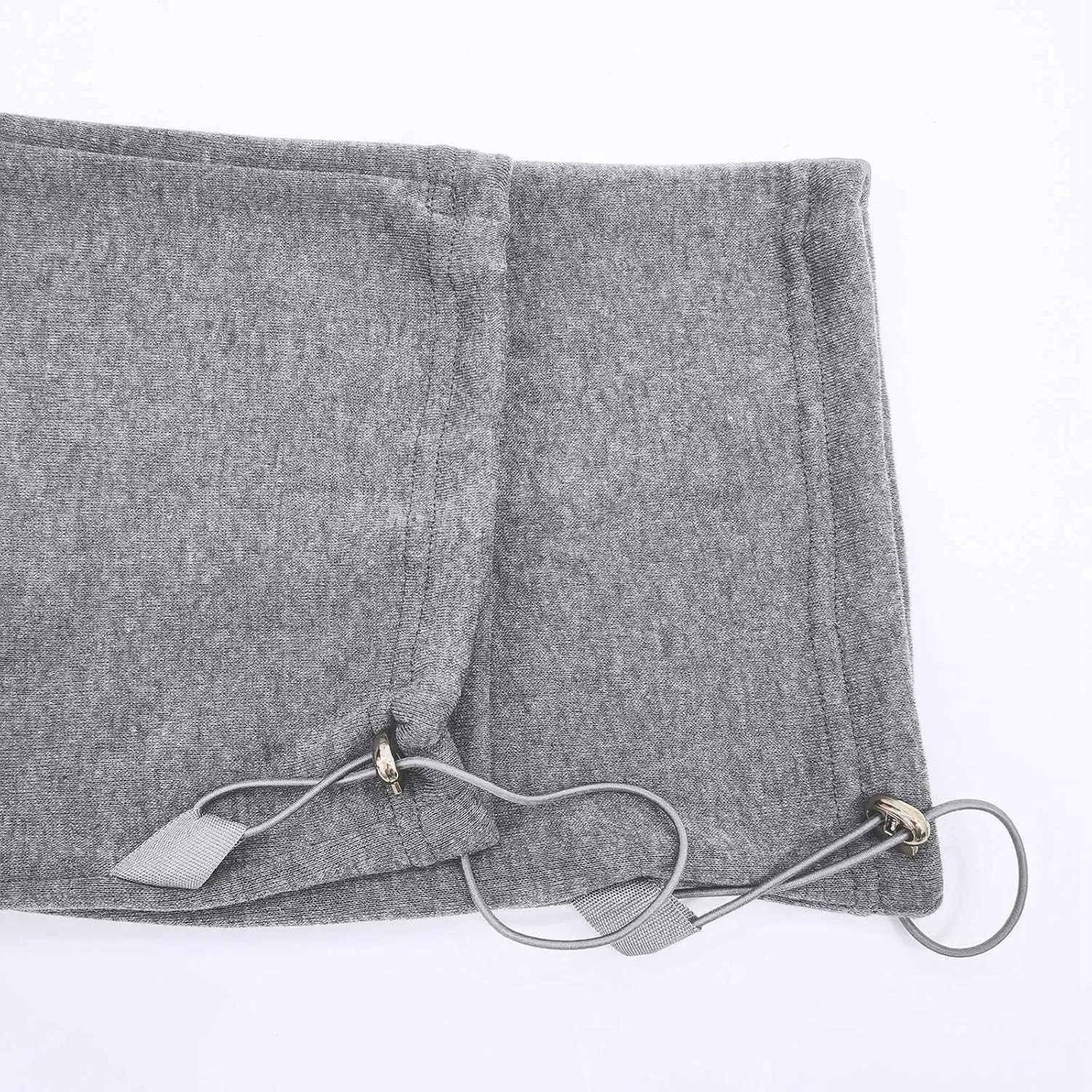 Men's Cargo Pants Plus Size Pocket Lace Up Elastic Waist Pants Trousers Overall Cute Plush