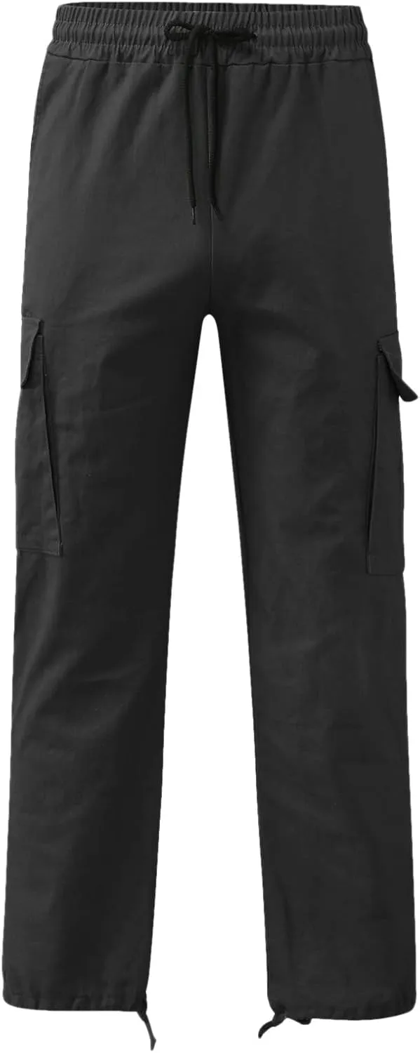 Mens Sweatpants with Pockets Pants Slim Fit Active Drawstring Bottom Sports Outdoor Recreation Athletic Sweatpants