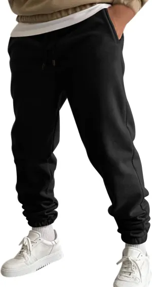 Mens Workout Cargo Sweatpants Men Big and Tall Mens Joggers Sweatpants Slim Fit Mens Athletic Jogger Pants Sweatpants