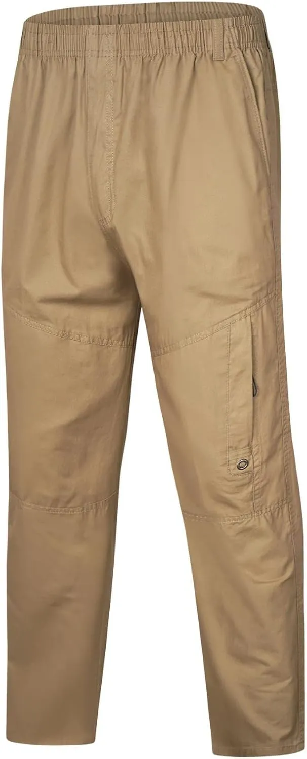 Mens Workout Cargo Sweatpants Thermal Cotton Pants Fashion Loose Handsome Pocket Jeans Pants Tooling Camouflage Pants