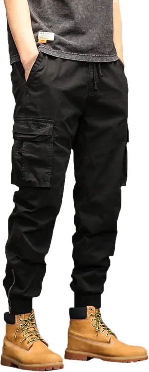 Men's Zipper Fly Flare Leg Pants Pantalones Blancos para Hombre Athletic Work Pants for Men Cotton Cargo Sweatpants