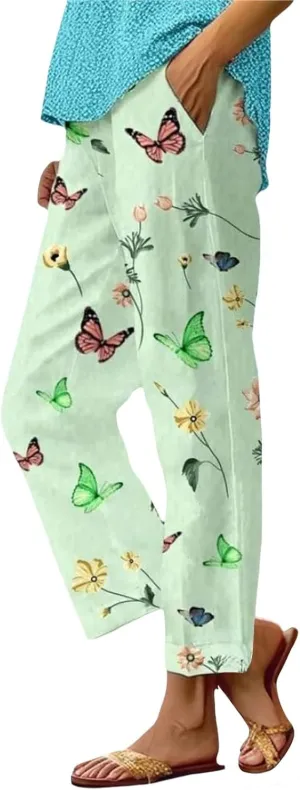 Palazzo Pants for Women Tether Loose Yoga Trousers Womens Pants Casual Womens Vacation Outfits Ladies