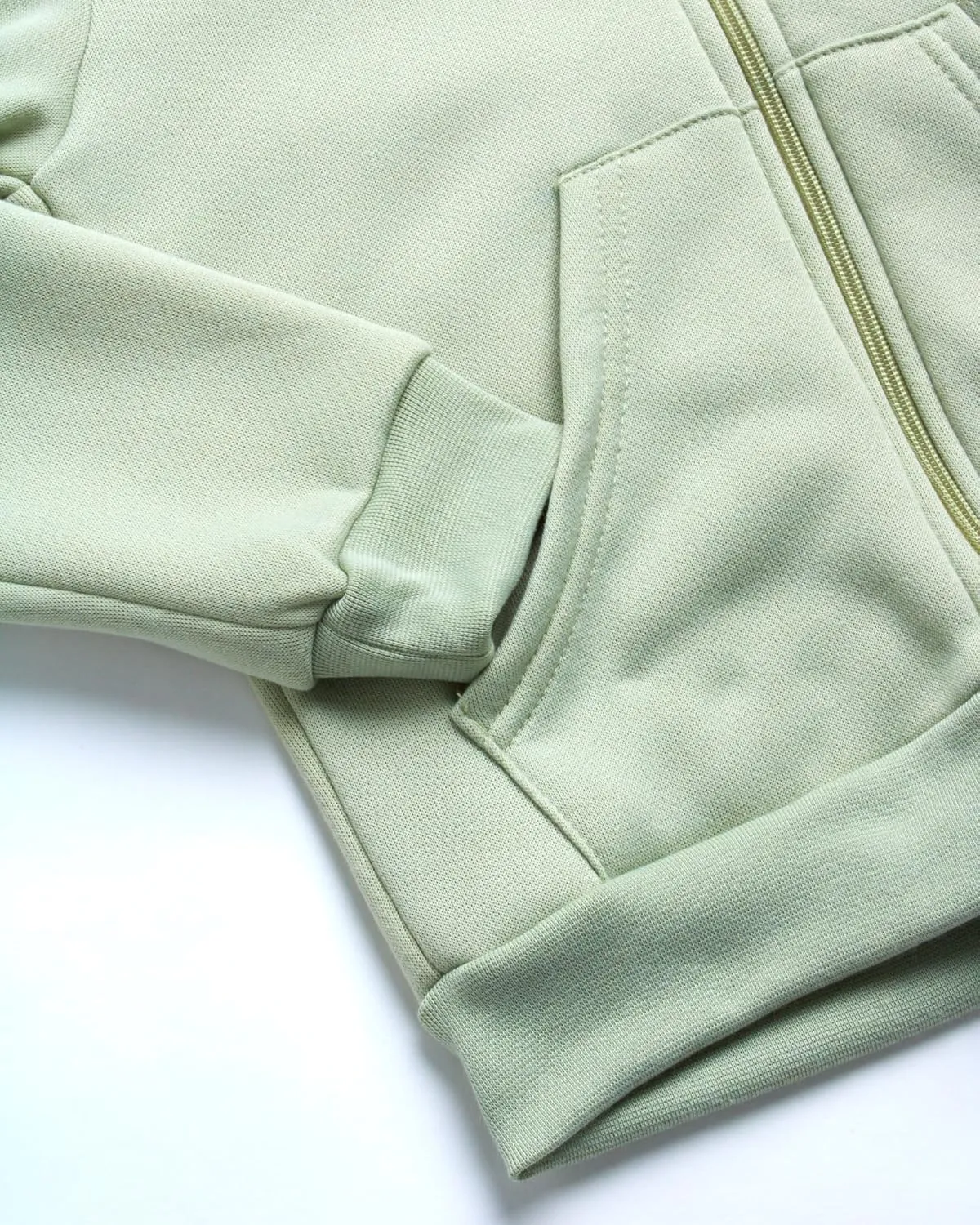 Real Love Girls' Jogger Set - 2 Piece Basic Fleece Solid Full Zip Hoodie and Sweatpants (Size: 7-16)