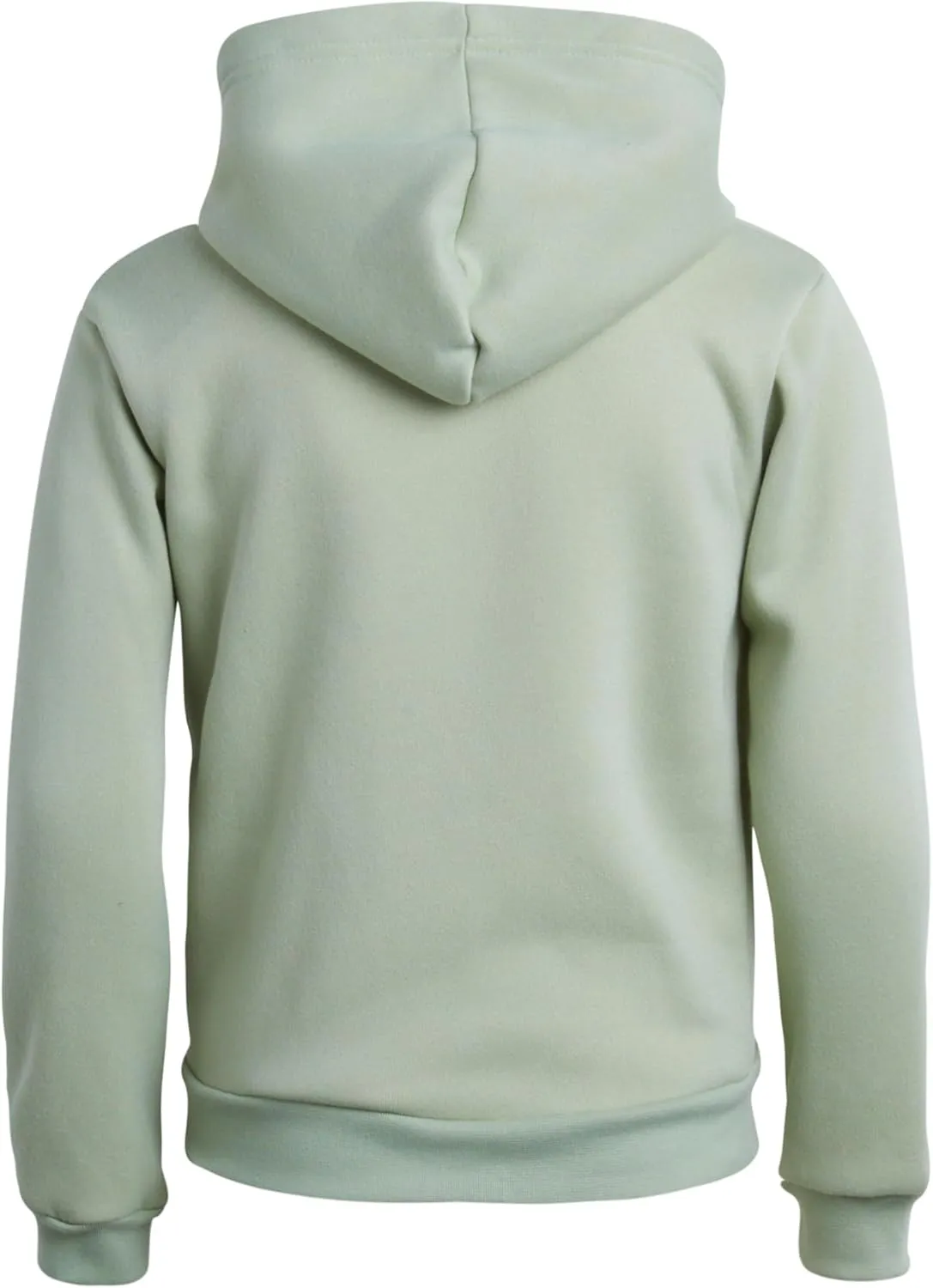 Real Love Girls' Jogger Set - 2 Piece Basic Fleece Solid Full Zip Hoodie and Sweatpants (Size: 7-16)