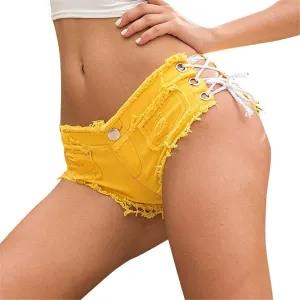 Shorts for Women Denim High Waisted Roll Up Hem Straight Leg Denim Jean Shorts Stretch Summer Short Pants with Pockets
