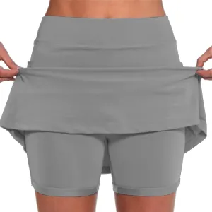 Skorts for Women Plus Size Dressy Casual Athletic Golf Tennis Short Skirts 2025 Summer Yoga Skort with Pockets