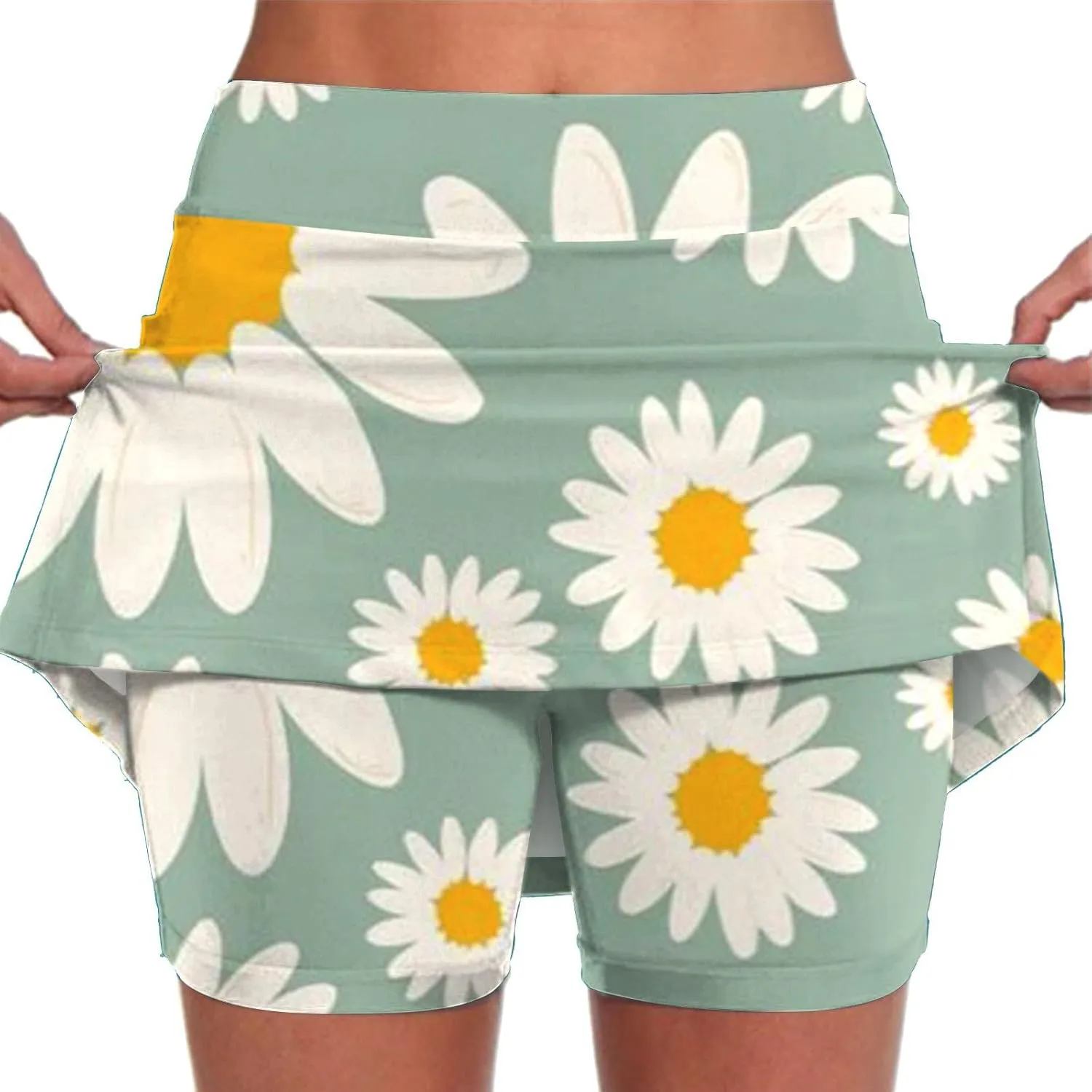 Skorts for Women Plus Size Dressy Casual Athletic Golf Tennis Short Skirts 2025 Summer Yoga Skort with Pockets