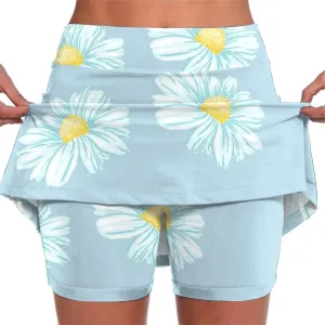 Skorts for Women Plus Size Dressy Casual Athletic Golf Tennis Short Skirts 2025 Summer Yoga Skort with Pockets