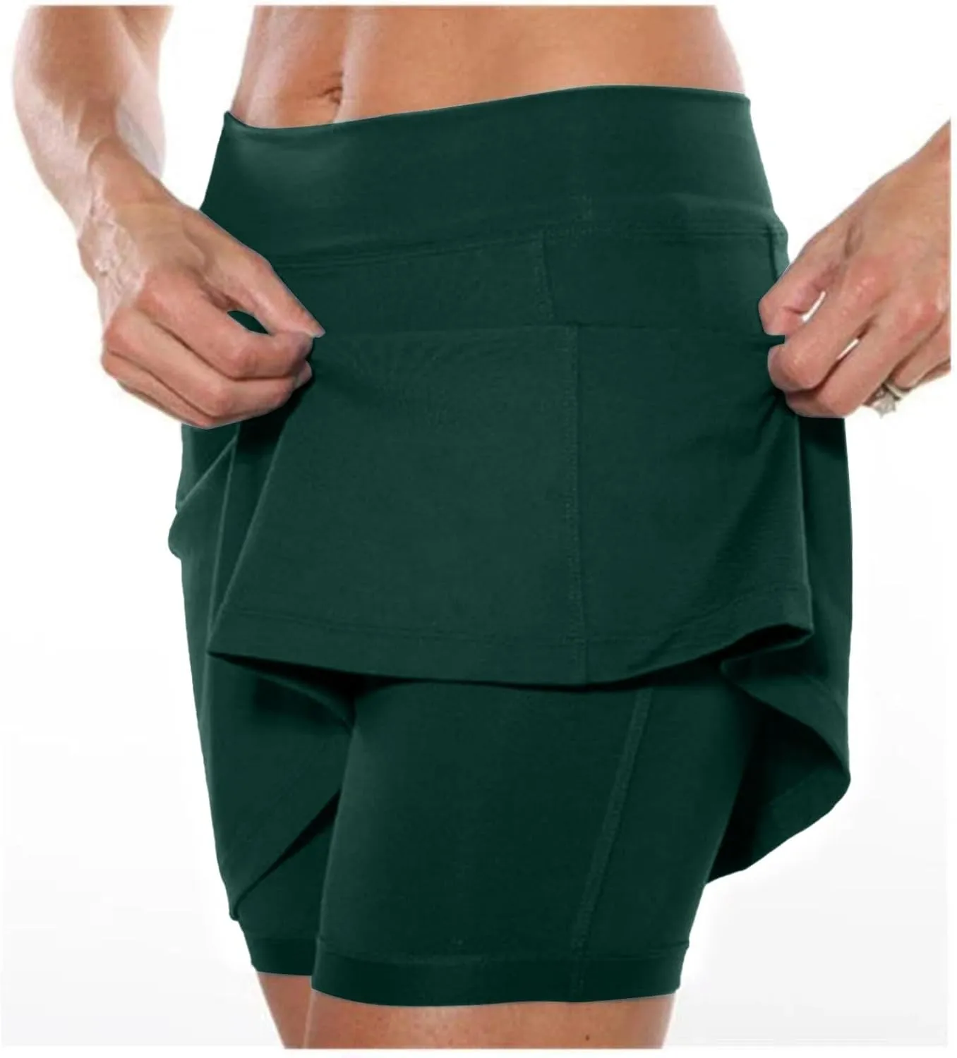 Skorts for Women Plus Size Dressy Casual Athletic Golf Tennis Short Skirts with Pockets 2025 Summer Trendy