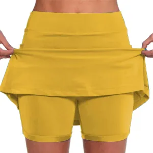 Skorts for Women Plus Size Dressy Casual Athletic Golf Tennis Short Skirts with Pockets 2025 Summer Trendy