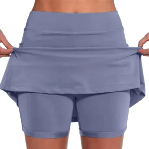 Skorts for Women Plus Size Dressy Casual Athletic Golf Tennis Short Skirts with Pockets 2025 Summer Trendy