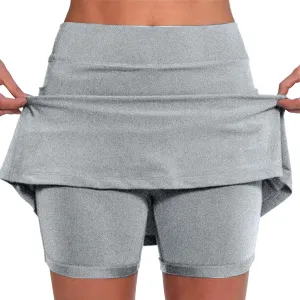 Skorts for Women Plus Size Dressy Casual Athletic Golf Tennis Short Skirts with Pockets 2025 Summer Trendy