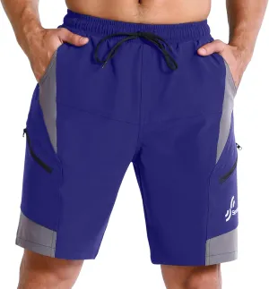 Sportneer Bike Shorts for Men: 3D Padded Lightweight Riding Biking Cycling Mountain Bike Shorts for Men with Zipper Pockets