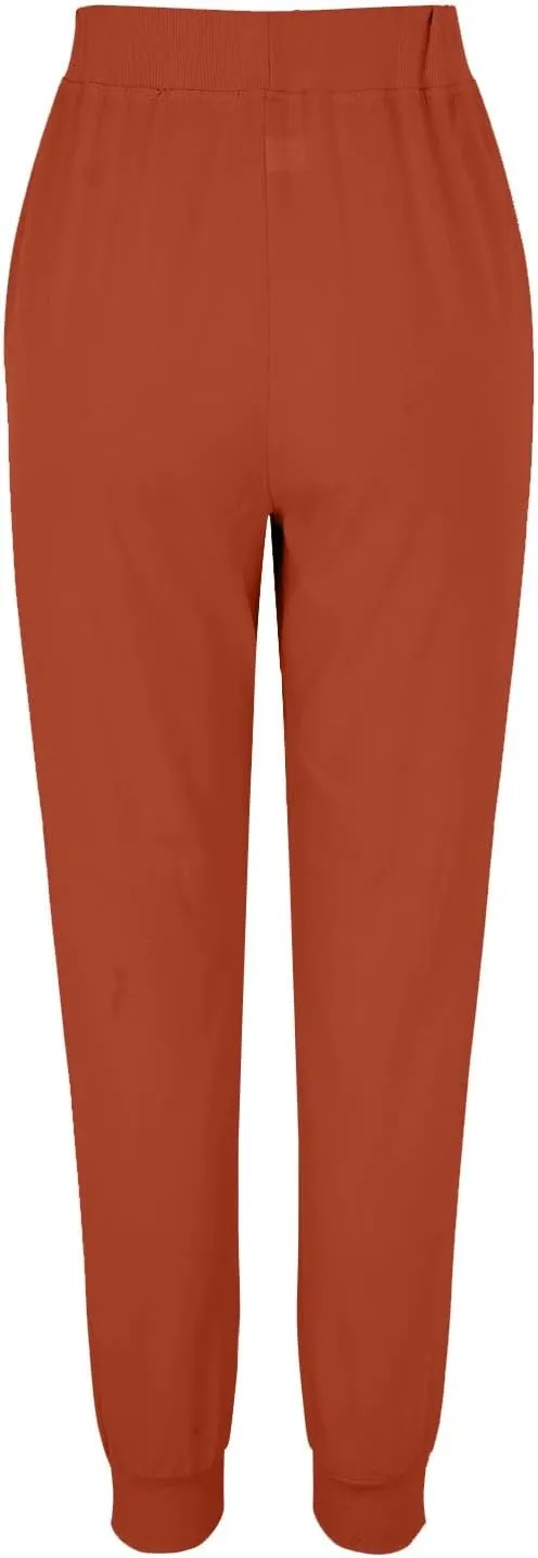 Summer Linen Pants For Women 2024 Pants Straight Leg Beach Pants Drawstring High Waist Comfy Trousers with Pockets
