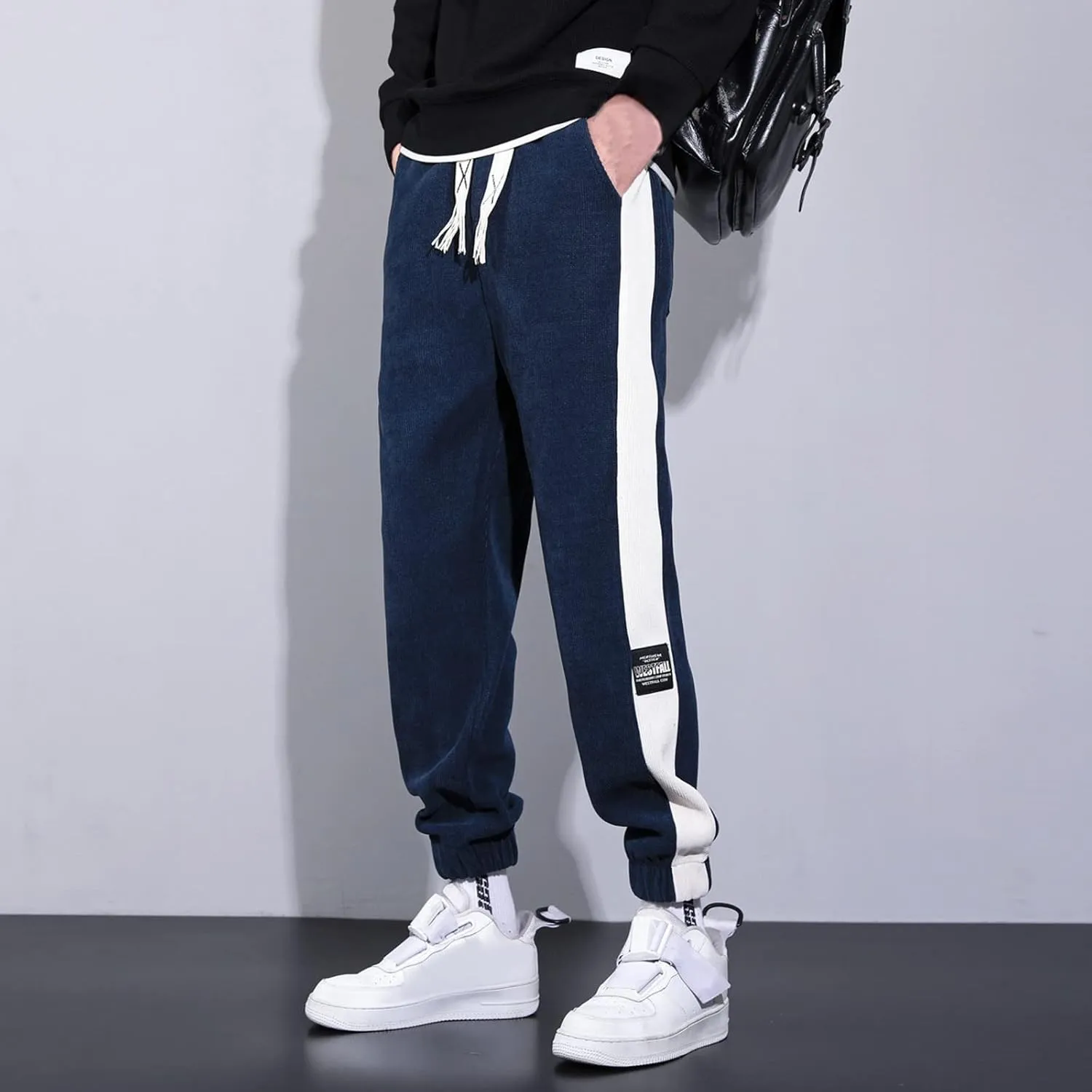 Sweatpant for Men with Pockets Sweatpants Workout Sports Running Pant Zipper Pockets Pants for Men with Zipper Casual
