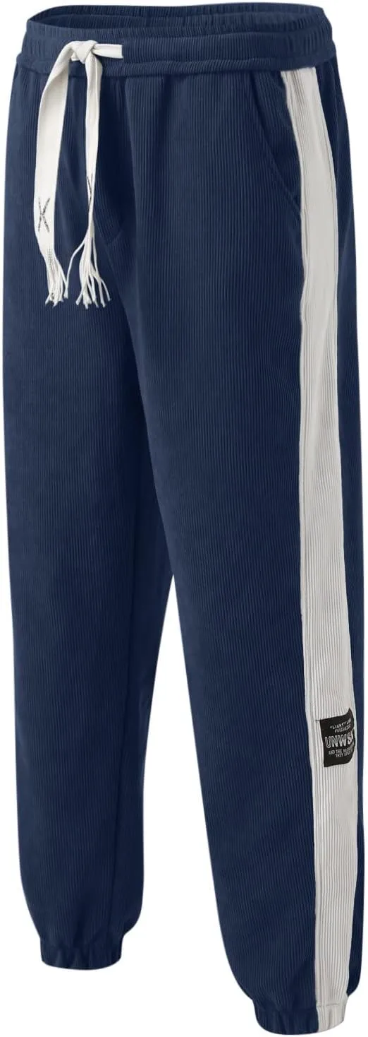Sweatpant for Men with Pockets Sweatpants Workout Sports Running Pant Zipper Pockets Pants for Men with Zipper Casual