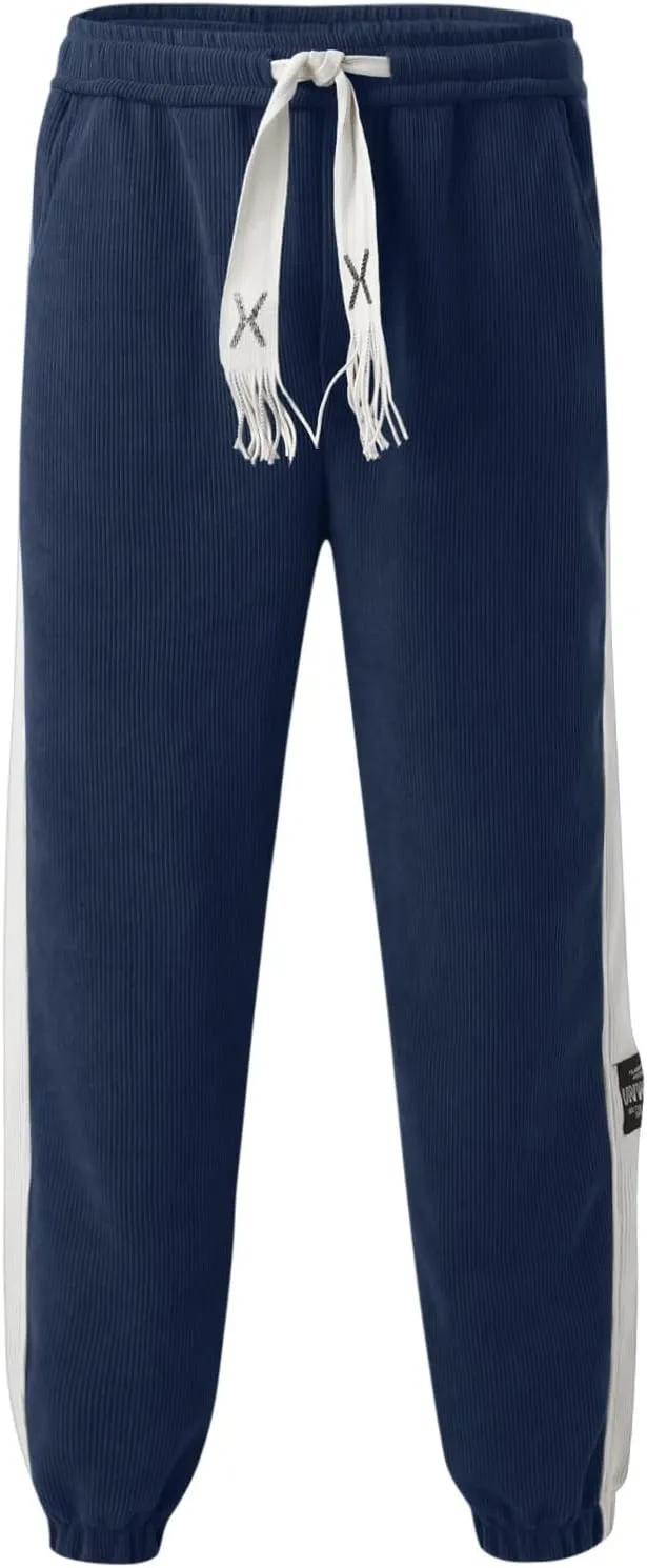 Sweatpant for Men with Pockets Sweatpants Workout Sports Running Pant Zipper Pockets Pants for Men with Zipper Casual