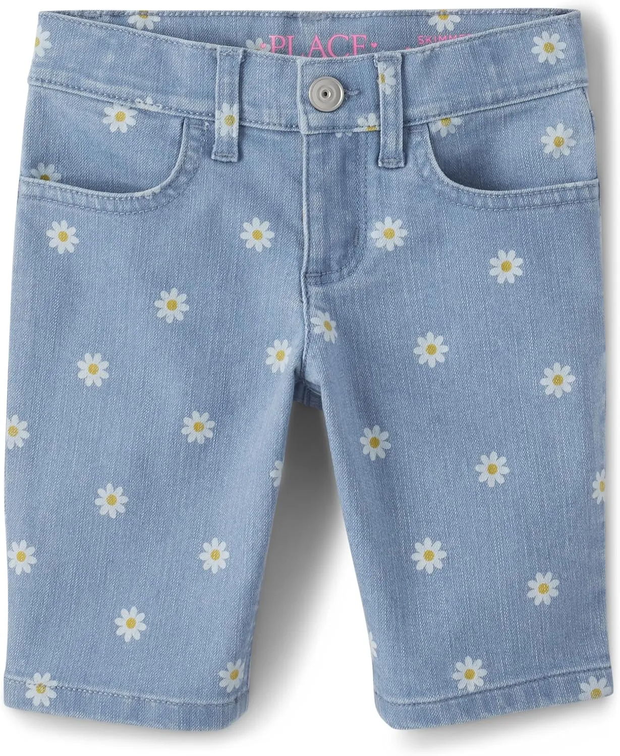 The Children's Place Girls' Denim Skimmer Shorts