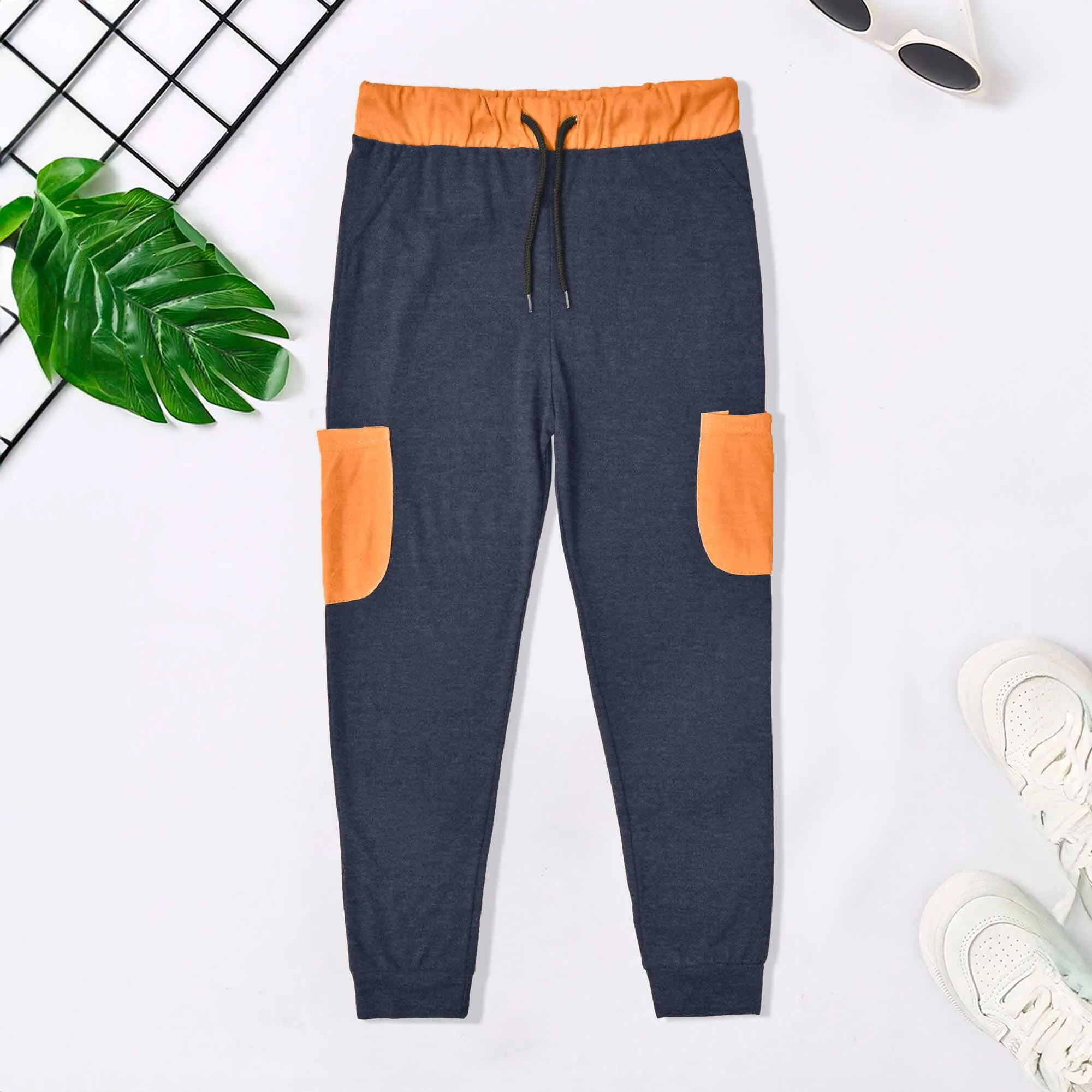Top Shop Kid's Contrast Pocket Design Minor Fault Jogger Pants