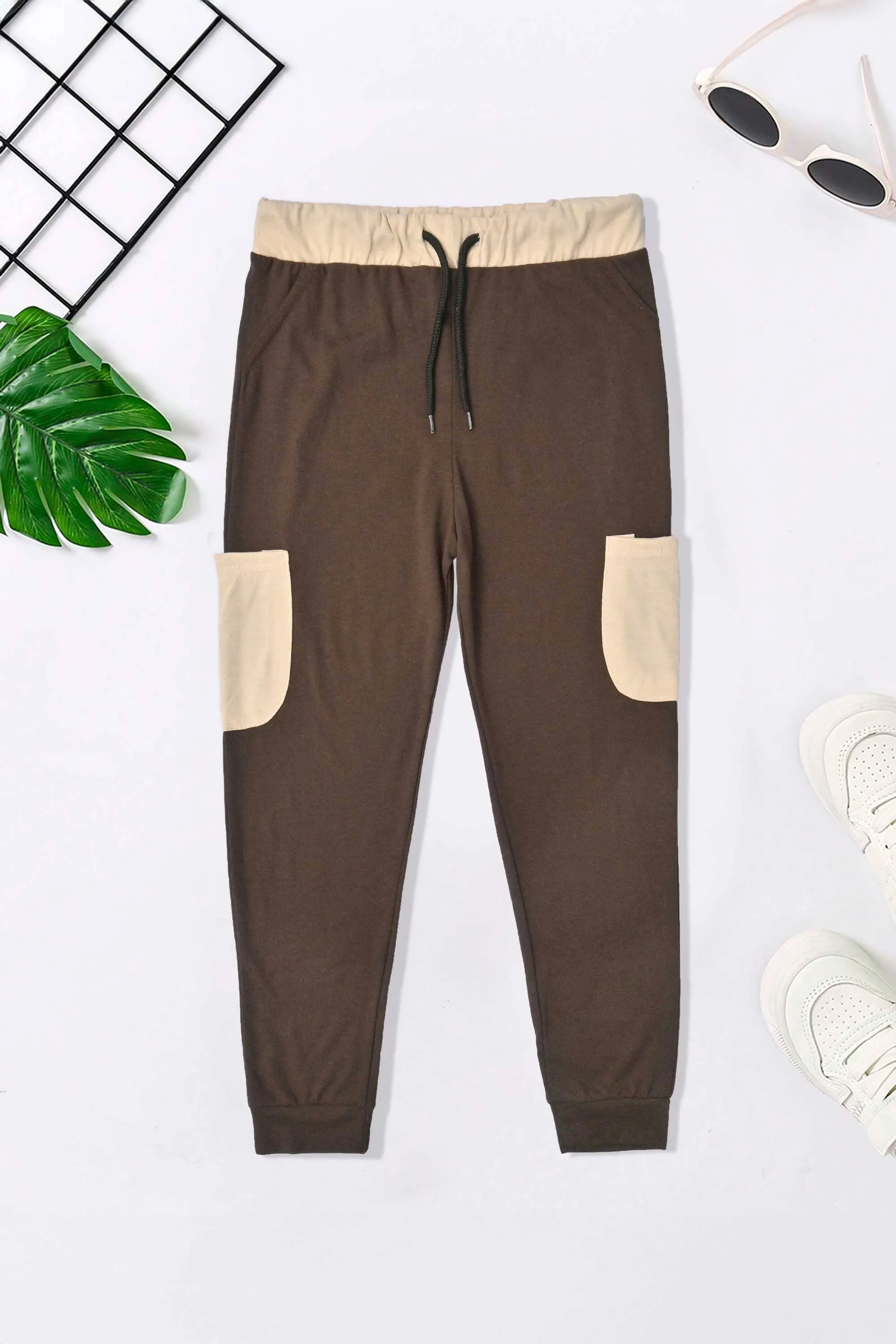 Top Shop Kid's Contrast Pocket Design Minor Fault Jogger Pants