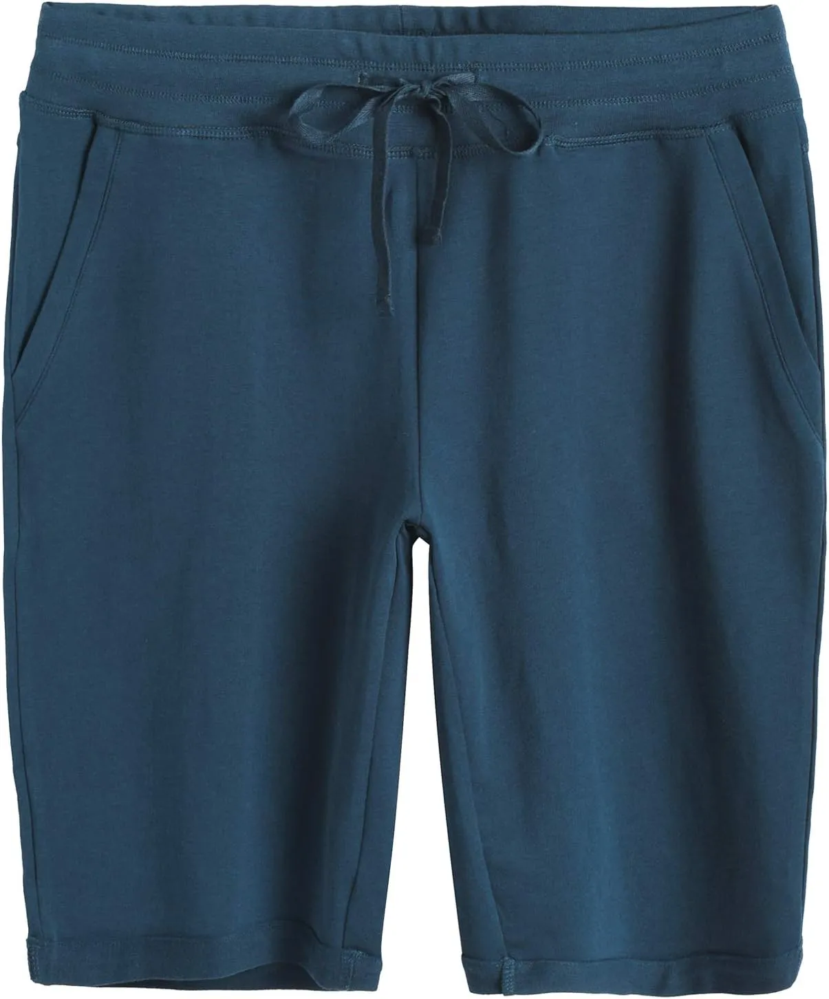 Weintee Women's Cotton Bermuda Shorts with Pockets