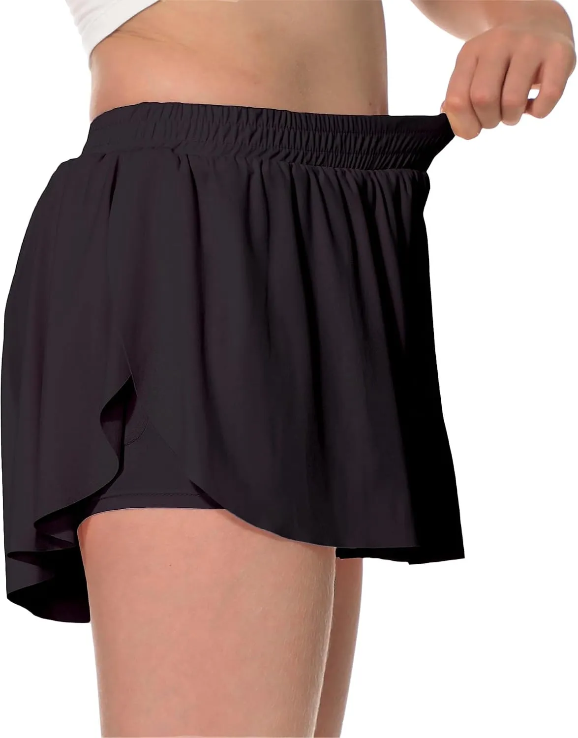 Women Flowy Shorts Butterfly Skirt 0-18