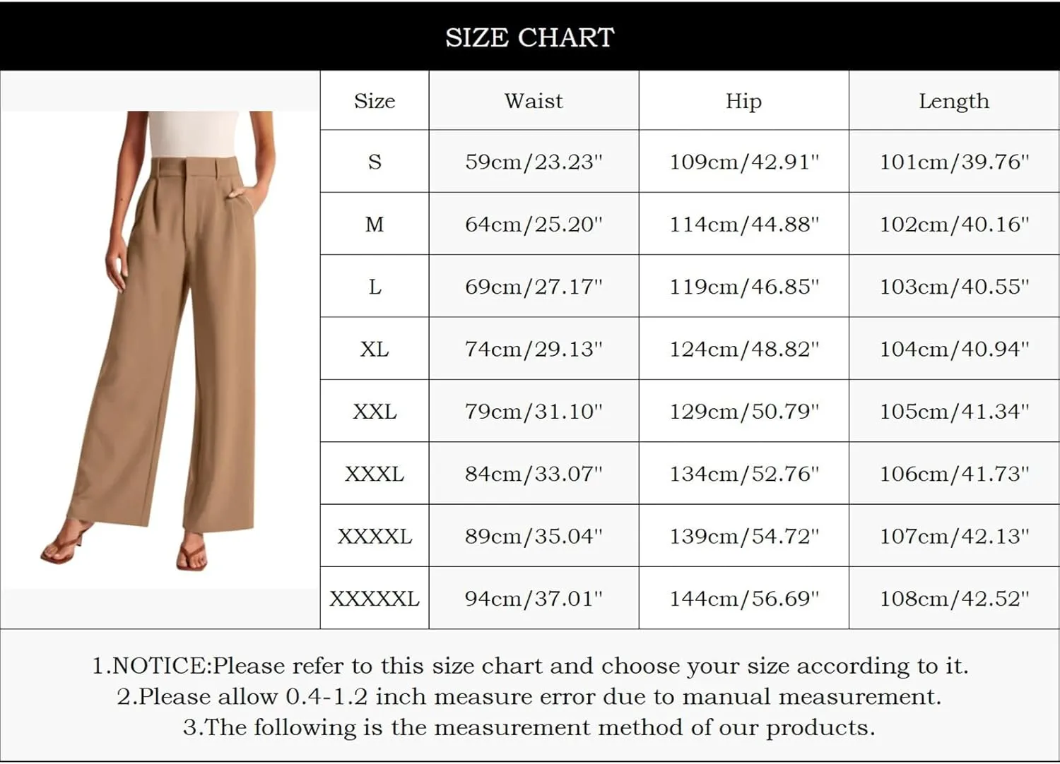 Women Linen Blend Summer Baggy Palazzo Lounge Pants Low Waist Ankle Length Slim-Fit Palazzo Lounge Pants Office