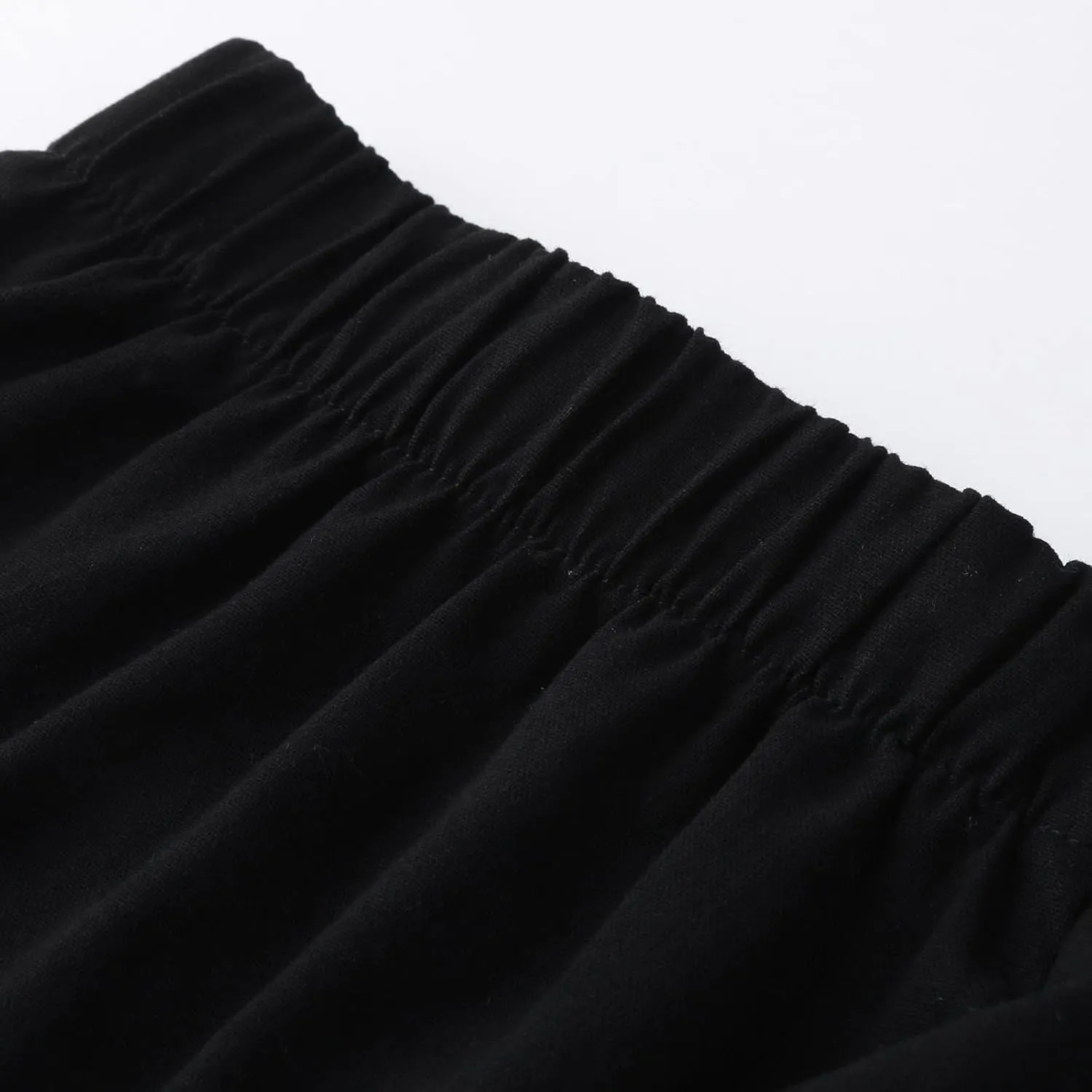 Women Linen Summer Drawstring Pant Trousers Low Waist Wide Leg Slim Fit Trousers Office