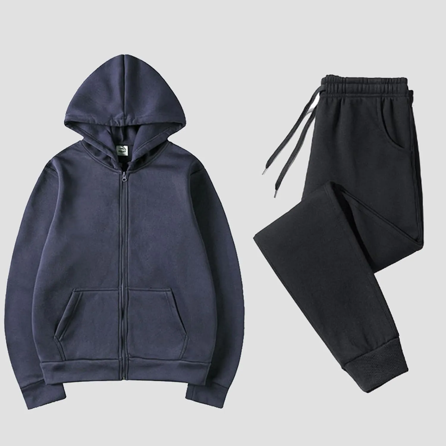 Women's 2 Piece Outfits Long Sleeve V Neck Graphic Workout Sweatshirt Wide Leg Sweatpant Tracksuit Sweatsuit