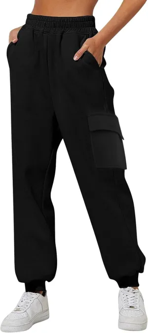 Women's Cotton Linen Summer Fashion Pant Trousers Low Waist Baggy Stretchy Loose Fit Pant Trousers Business Work